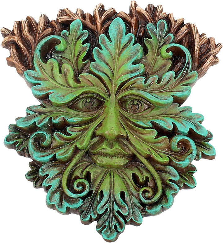 Nemesis Now Oak King Wall Plaque 17cm Green