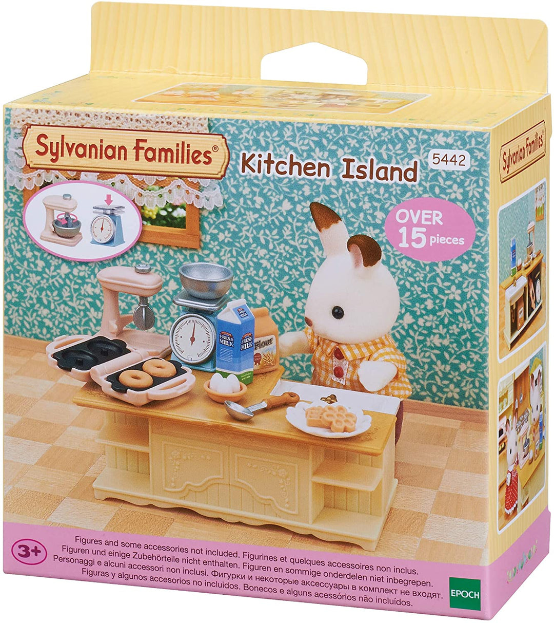 Sylvanian Families 5442 Kitchen Island Playset