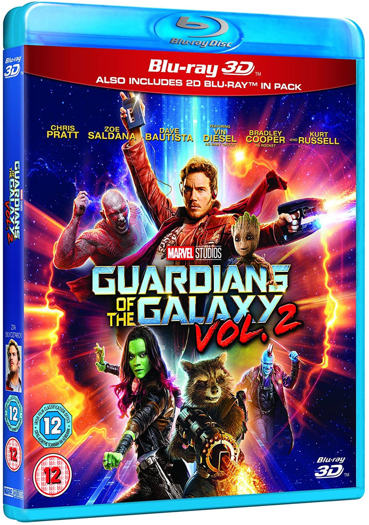 Guardians of the Galaxy Vol. 2 (2017) - Blu-ray (Region Free) (‎BUY0274801)