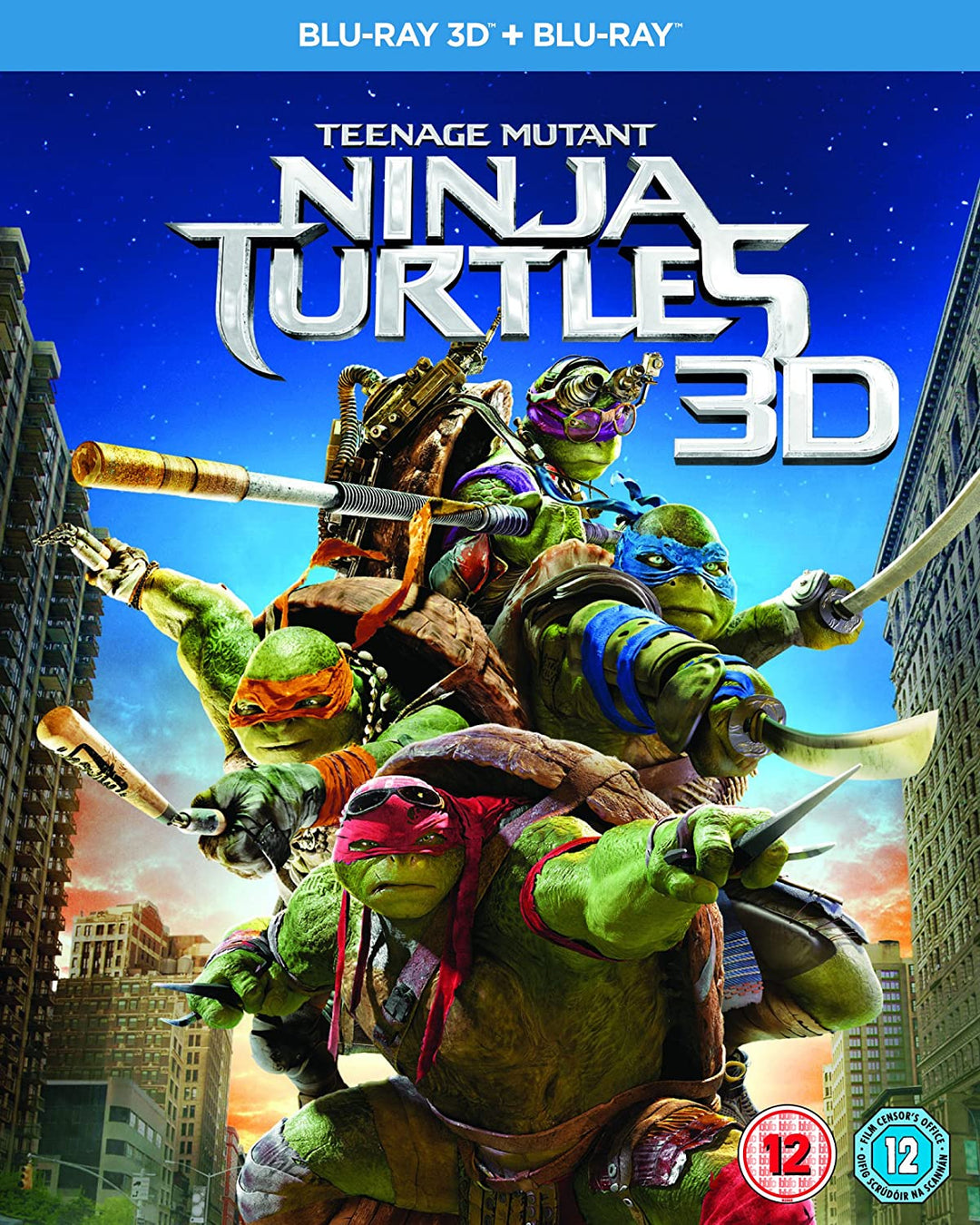 Teenage Mutant Ninja Turtles [Region Free] - Action/Sci-fi [Blu-ray]