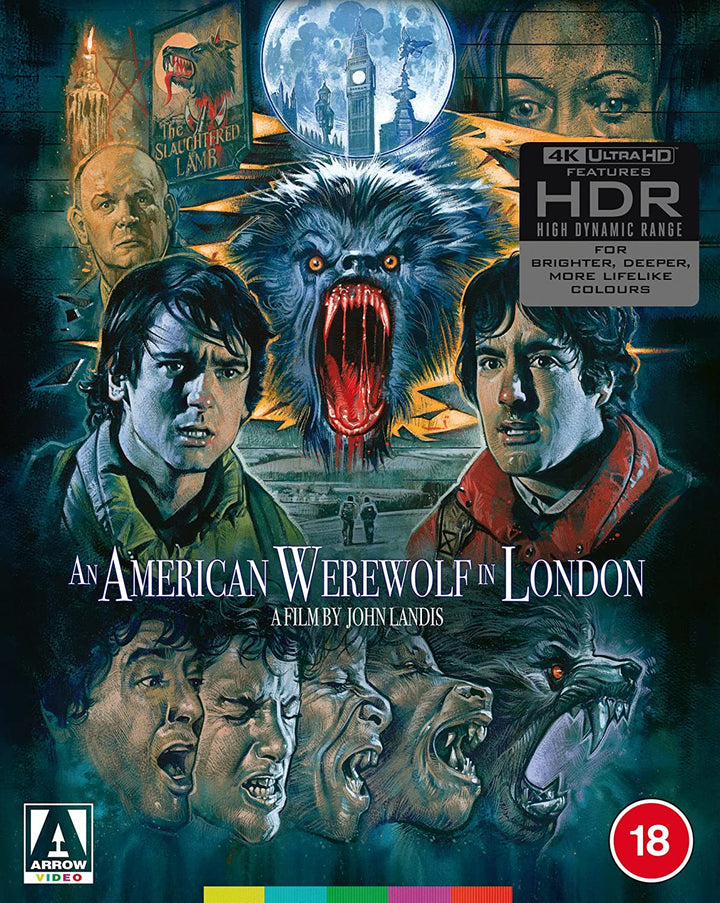 An American Werewolf in London [4K UHD] [Limited Edition] [Horror] [Blu-ray]