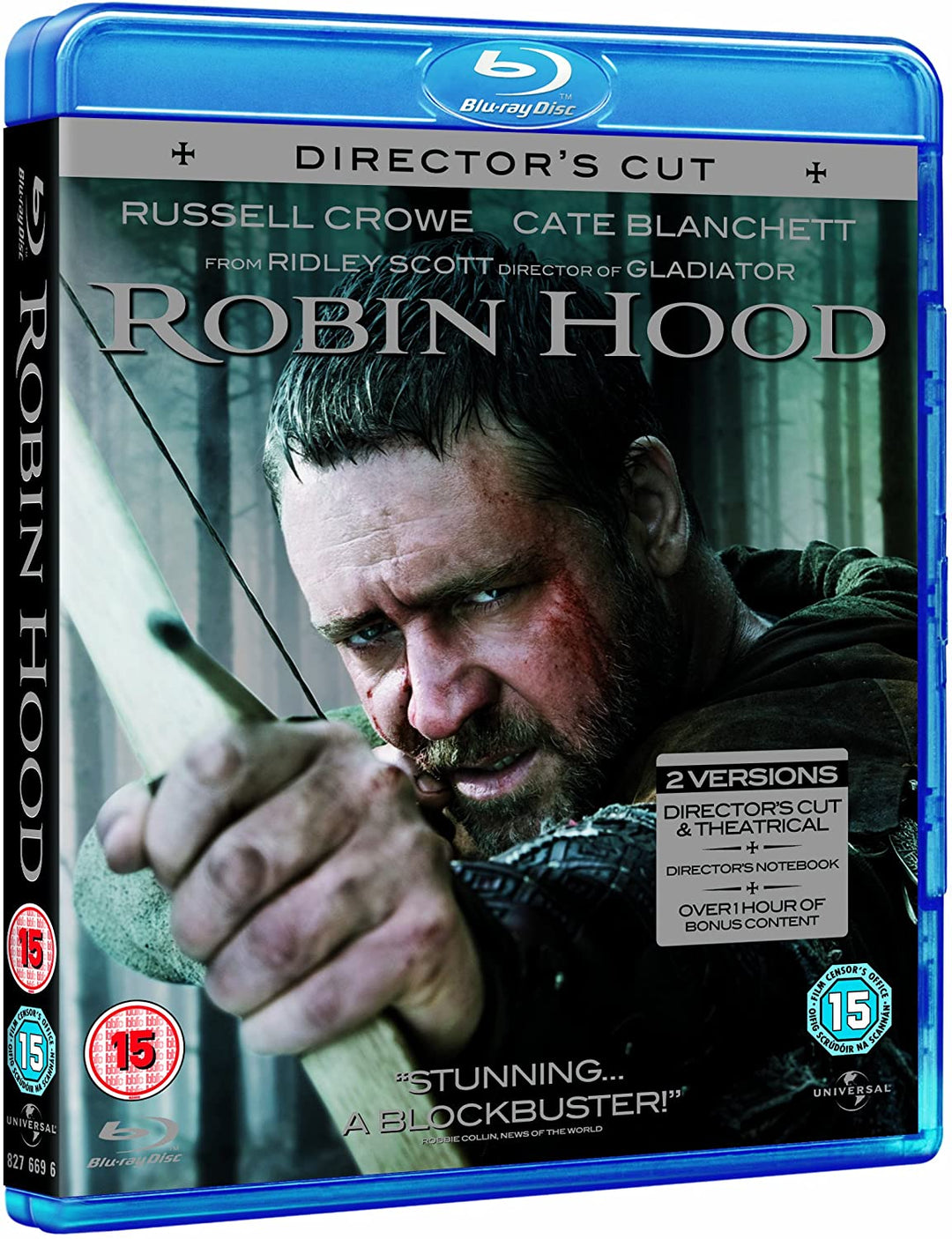 Robin Hood - Extended Director's Cut [Region Free] [Blu-ray]