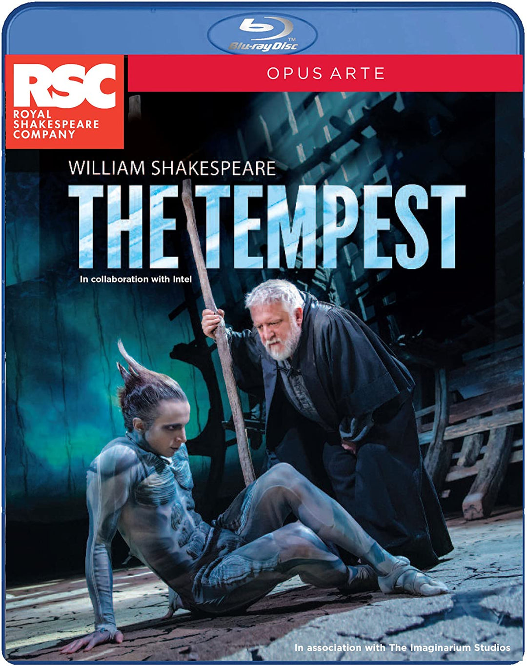 William Shakespeare: The Tempest [Simon Russell Beale; Joe Dixon; Mark Quartley; Jenny Rainsford; Simon Trinder; Tony Jayawardena; Oscar Pearce; ] [Opus Arte: OABD7228D] [2017] [Region Free] [Blu-ray]