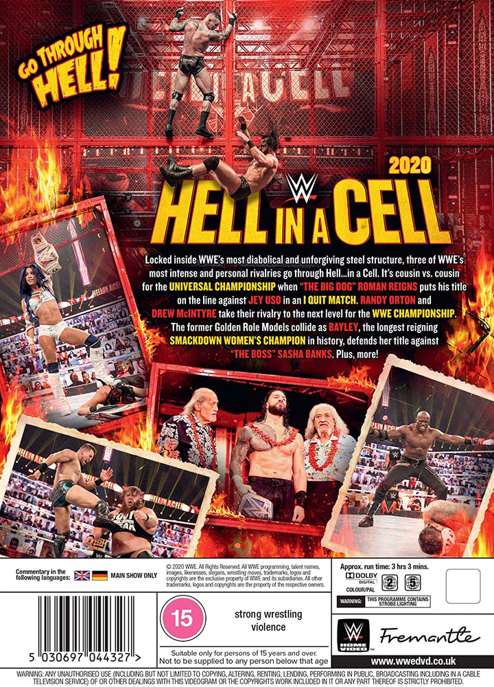 WWE: Hell In A Cell 2020 [DVD]