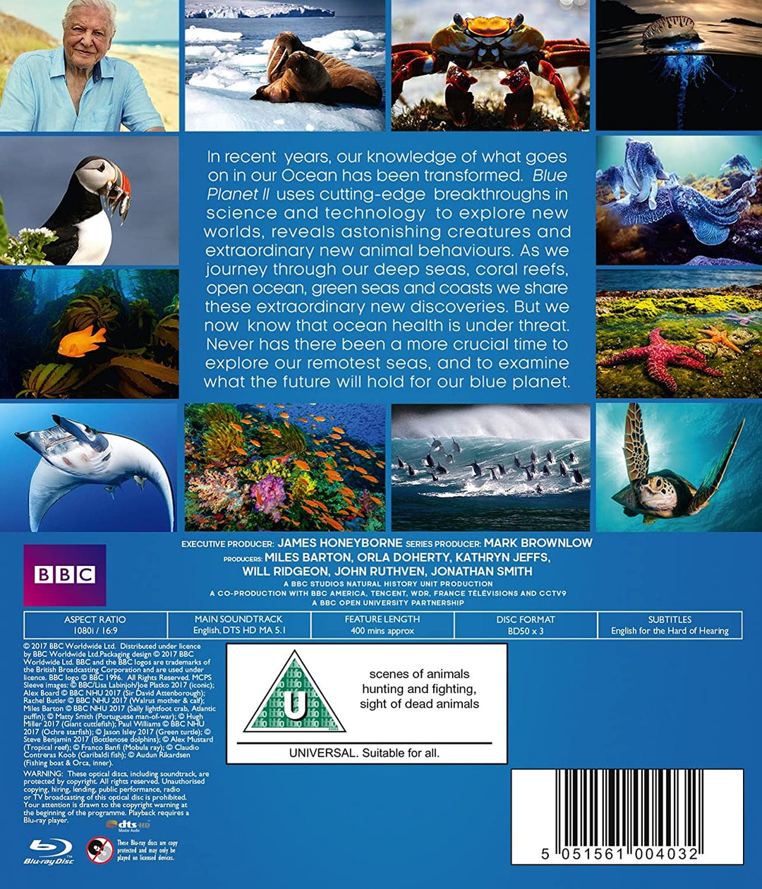 Planète bleue II [DVD] [2017]