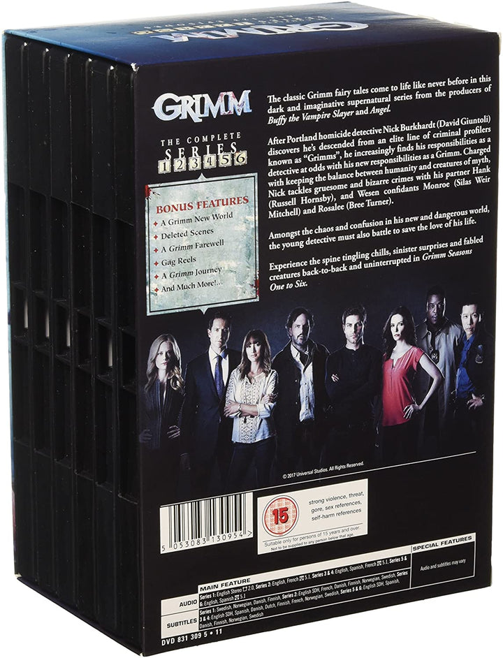 Grimm: Die komplette Serie [2017] – Mystery [DVD]