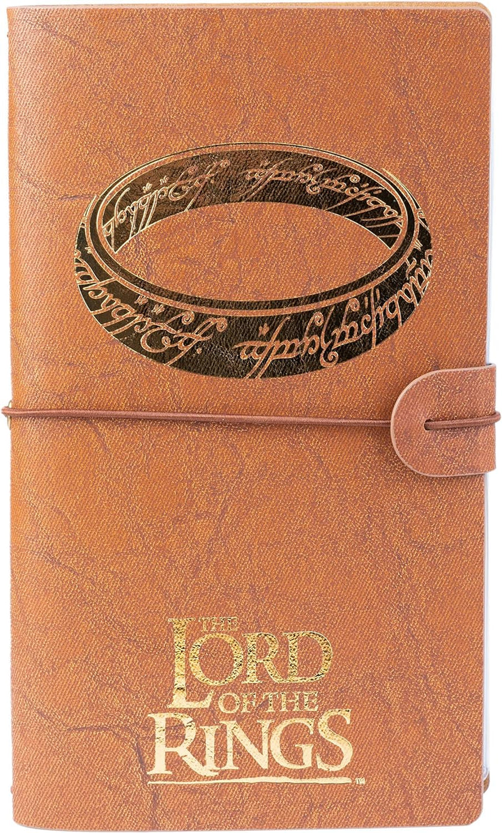 Grupo Erik The Lord Of The Rings One Ring Travel Journal | PU Leather Journal Notebook