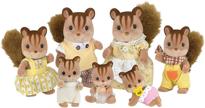 Sylvanian Families - Walnuss-Eichhörnchen-Familie