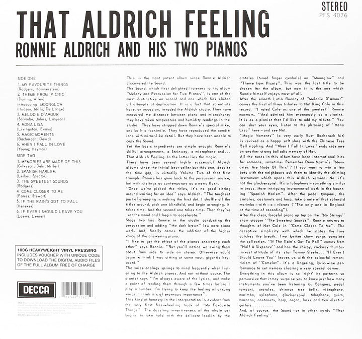 That Aldrich Feeling [Vinyl]