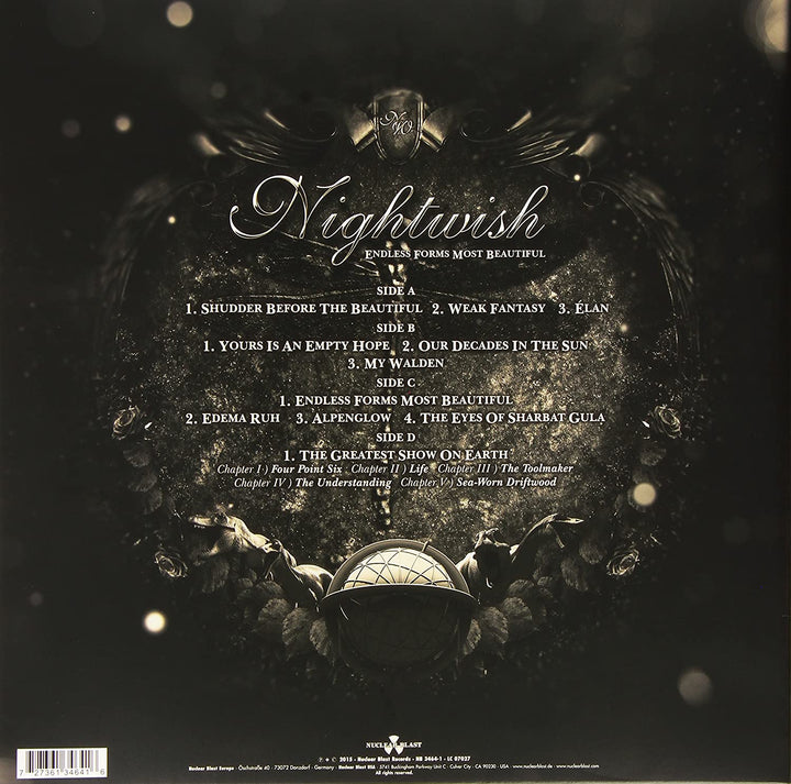 Nightwish – Endless Forms Most Beautiful [Vinyl]