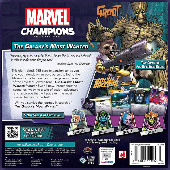 Marvel Champions: The Galaxy's Most Wanted Expansion