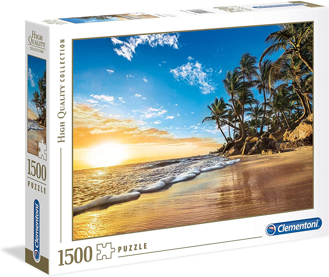 Clementoni 31681 - Collection Puzzle for Children and Adults-Tropical Sunrise-1500 Pieces