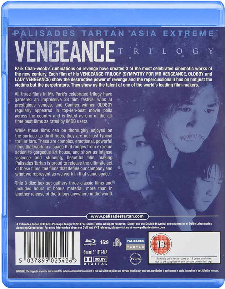 Vengeance Trilogy - Drama [DVD]