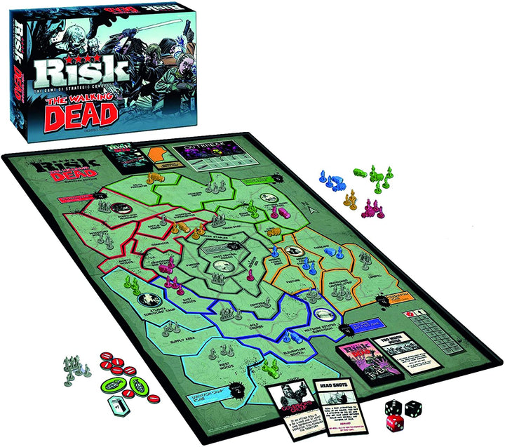Das „Walking Dead Risk“-Brettspiel