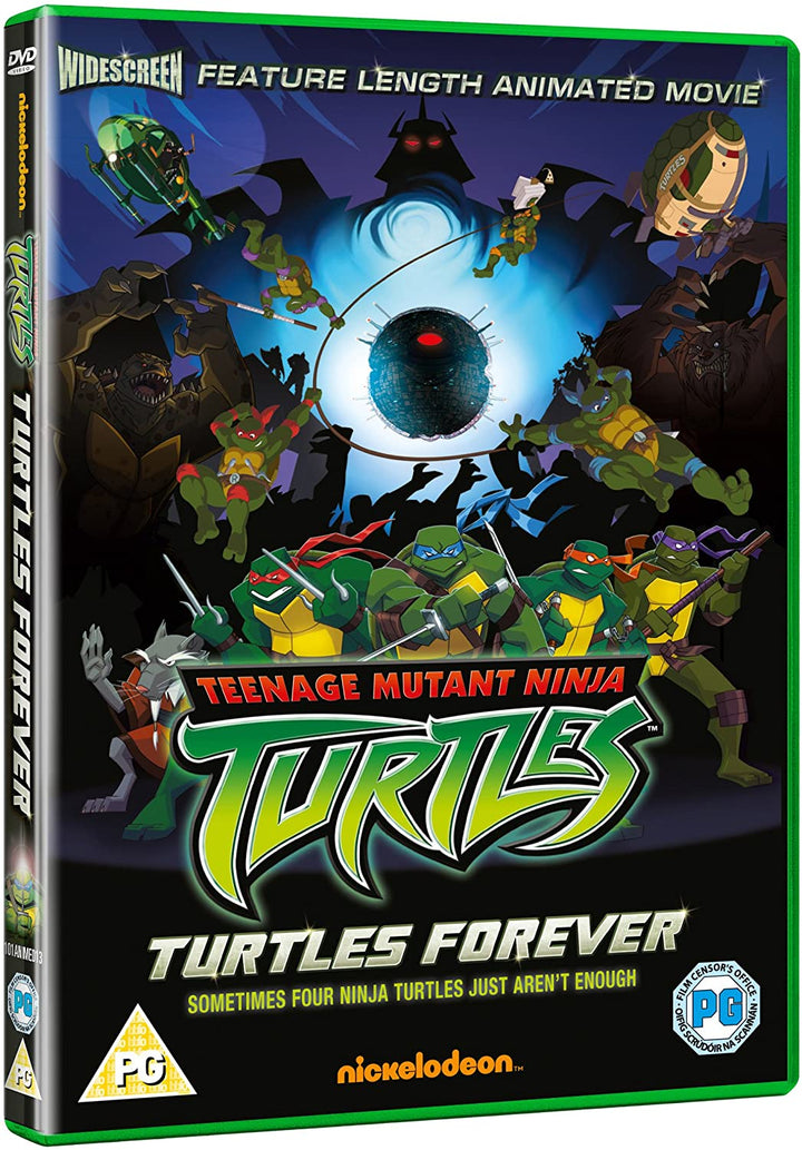 Ninja Mutant Ninja Turtles: Turtles Forever [2009] – Animation/Thriller [DVD]