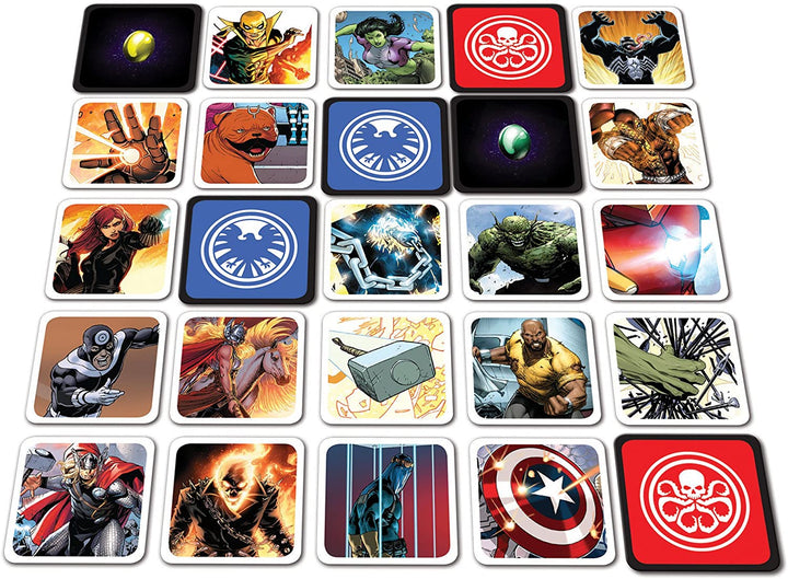 Codenames Marvel Card Game