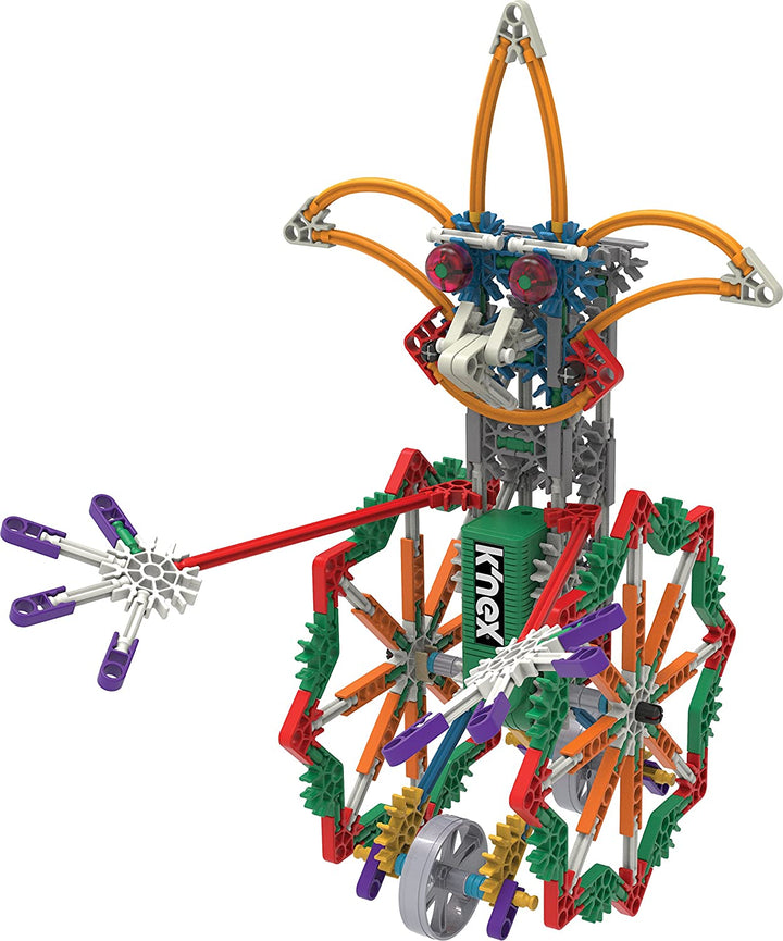 K'NEX 23012 Imagine Power and Play motorisiertes Bauset, Lernspielzeug für Kinder, 529-teiliges Stiel-Lernset, Technik für Kinder, lustiges und farbenfrohes Bauspielzeug für Kinder ab 7 Jahren