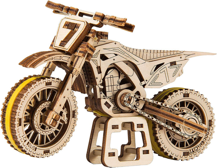 WoodenCity WR343 Holz, Modell, Motorrad, Holz