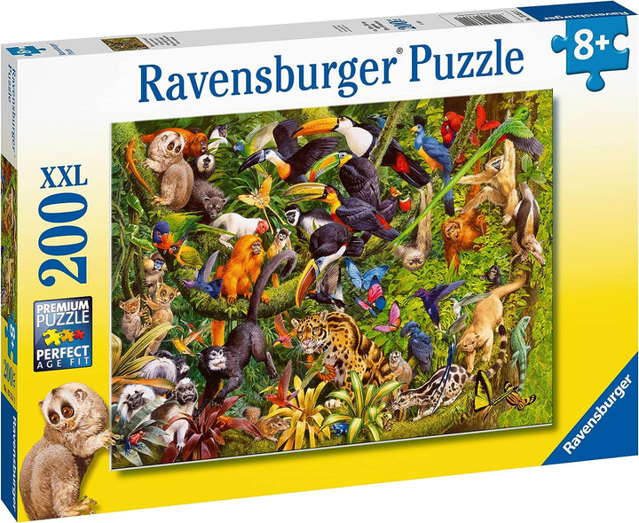 Ravensburger Marvelous Menagerie 200-teiliges Puzzle für Kinder ab 8 Jahren