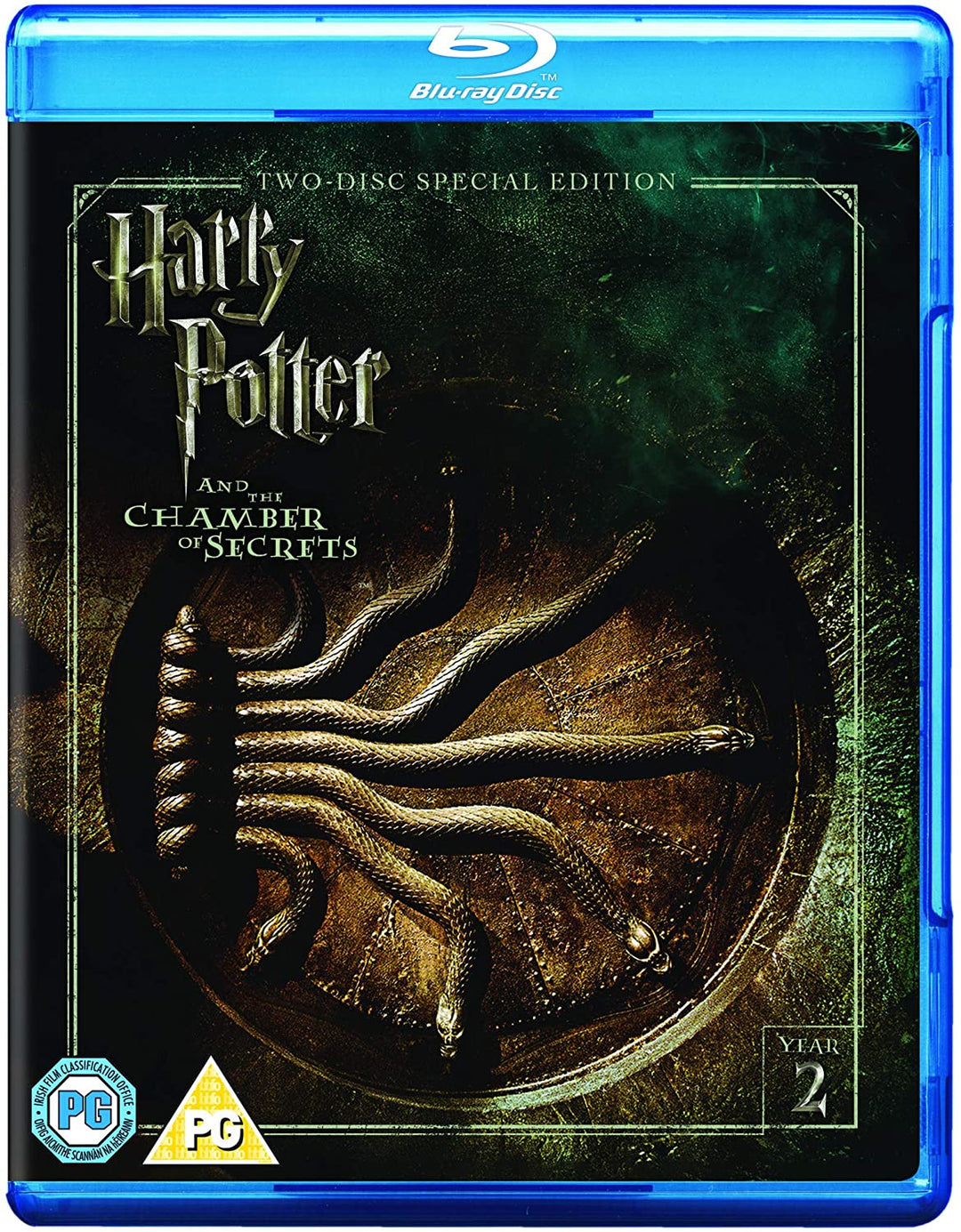 Harry Potter and the Chamber of Secrets [Year 2] [2016 Edition 2 Disk] [2002] [Region Free] [Blu-ray]