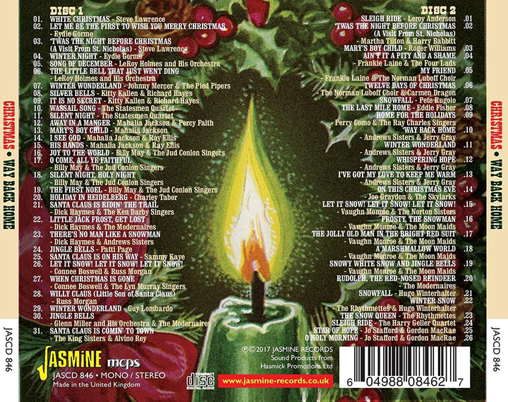 Christmas Way Back Home - Joint Sessions and Rarities - [Audio CD]