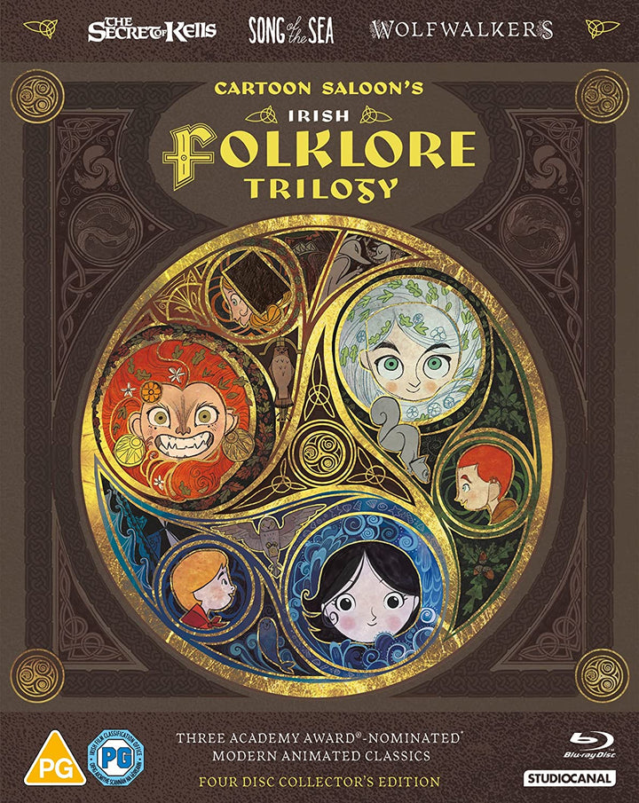 Cartoon Saloon Irish Folklore Trilogy  [2021] [Blu-ray]