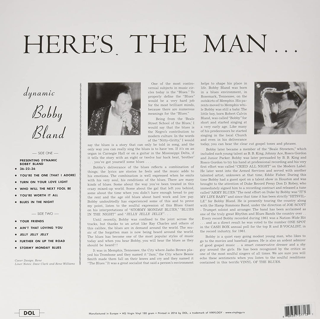 Bobby „Blue“ Bland – Hier ist der Mann!!! [Vinyl]