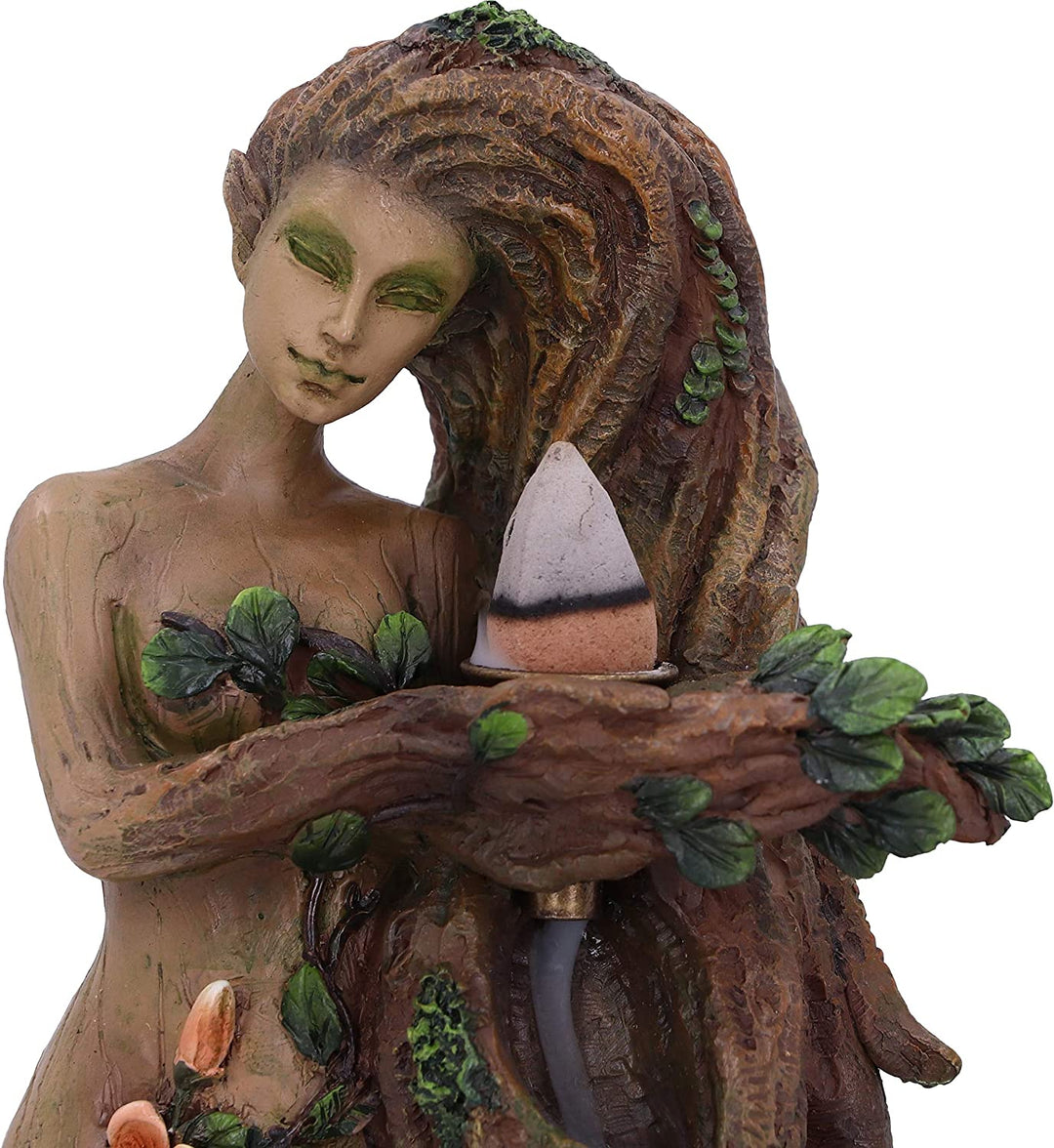 Lady Earth Female Tree Spirit Natural Backflow Incense Burner