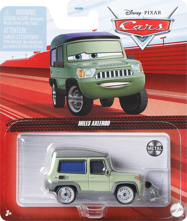 Disney Pixar Cars - Miles Axlerod with Microphone