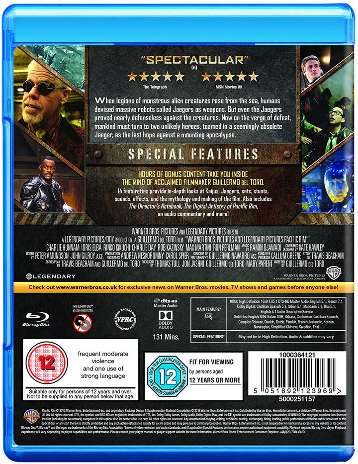 Pacific Rim - Sci-fi/Action [Blu-ray]