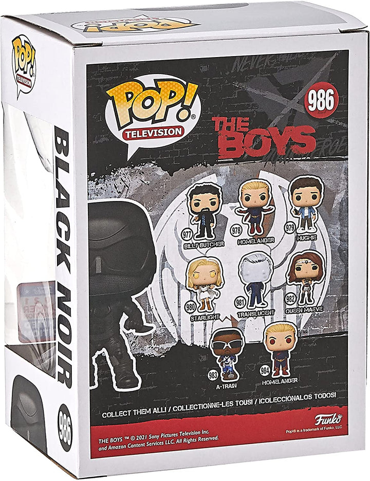 The Boys Black Noir Exclu Funko 48516 Pop! Vinyl Nr. 986