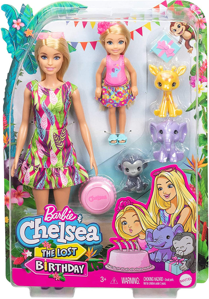 Barbie GTM82 DHA SP-Ensemble Histoire Barbie &amp; Chelsea