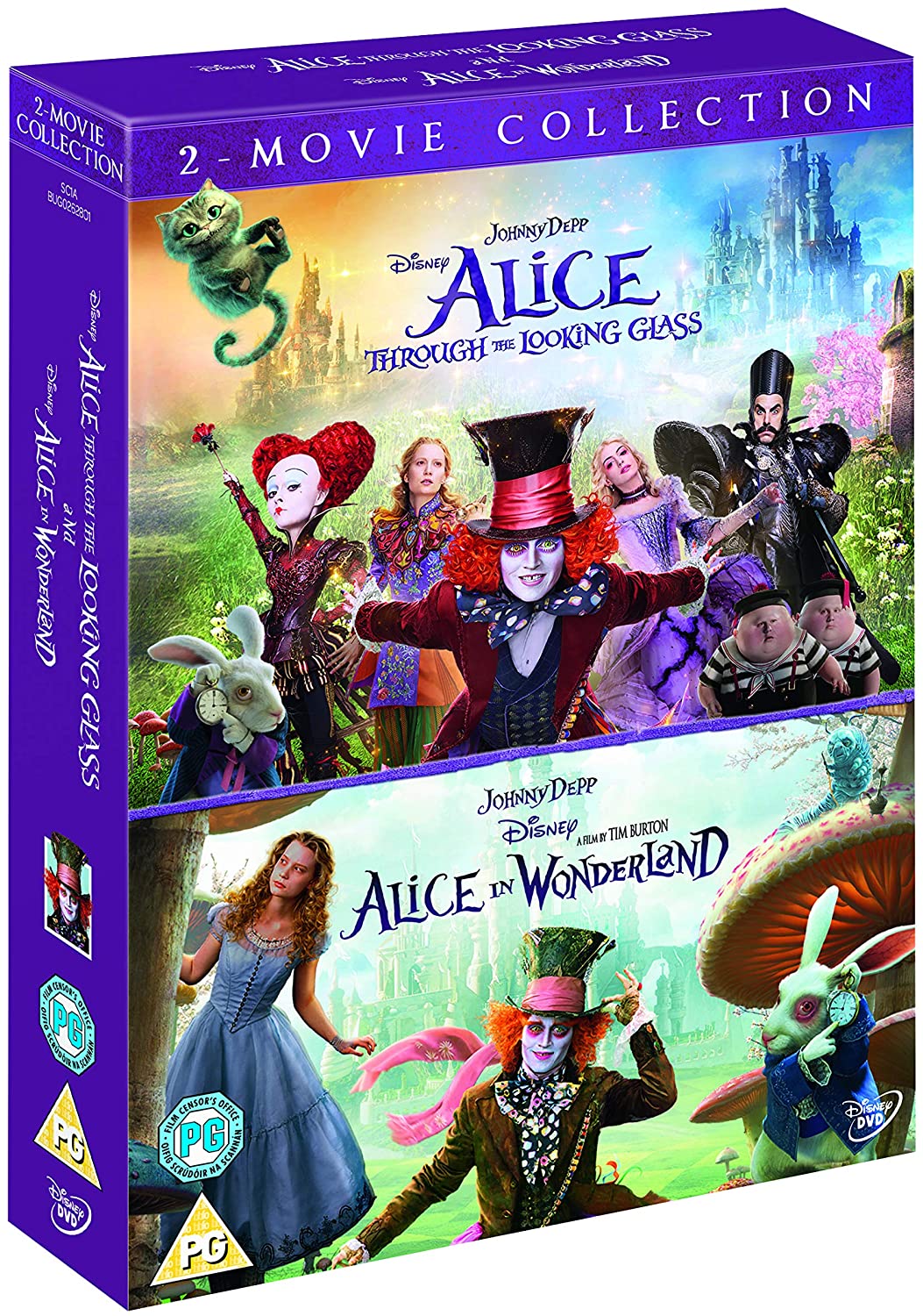 Alice in Wonderland 2 Movie Collection - Fantasy/Family [DVD]