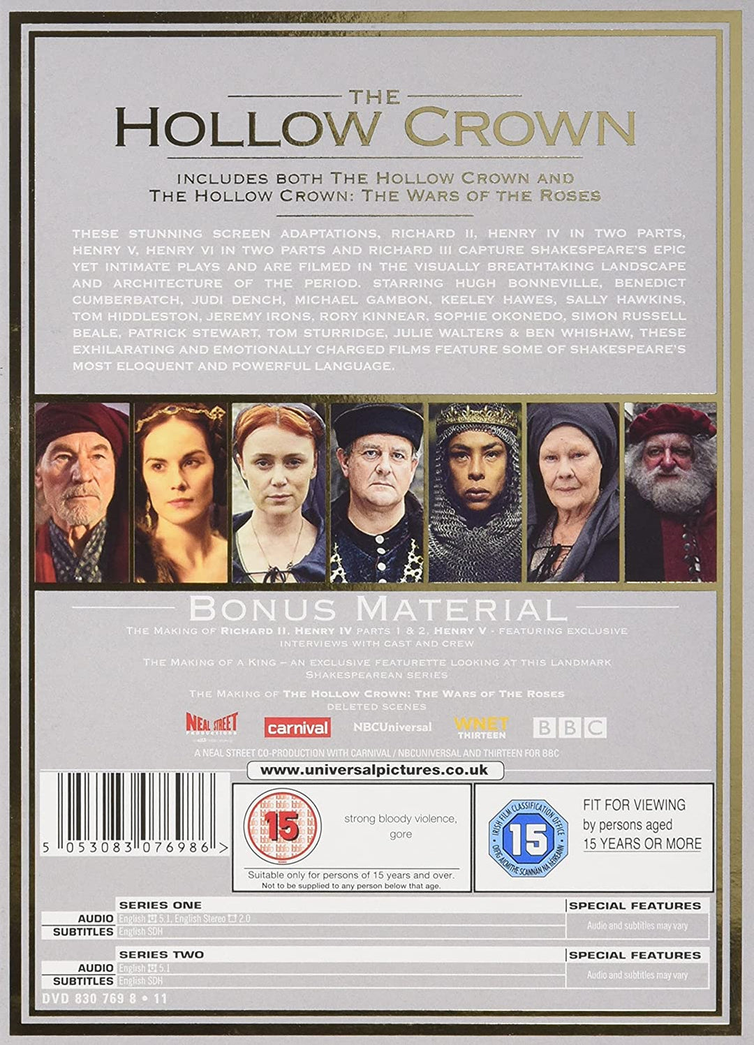 The Hollow Crown - Series 1-2 [2015] - Drama [DVD]