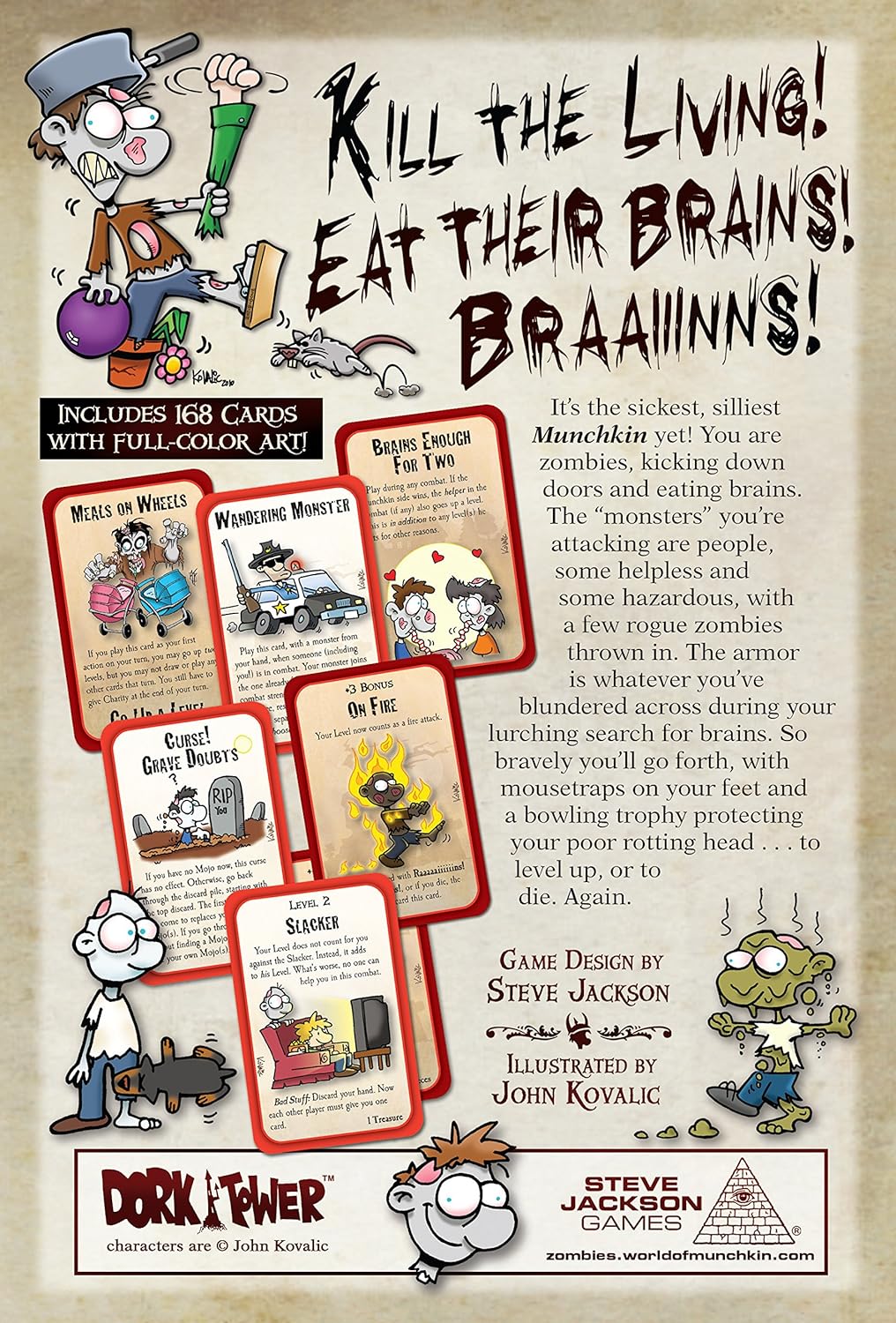 Steve Jackson Games - Munchkin: Zombies - Board Game