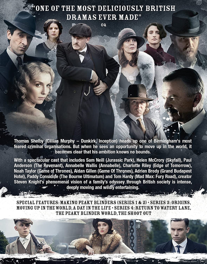 Peaky Blinders - Series 1 – 4 - Drama [Blu-ray]