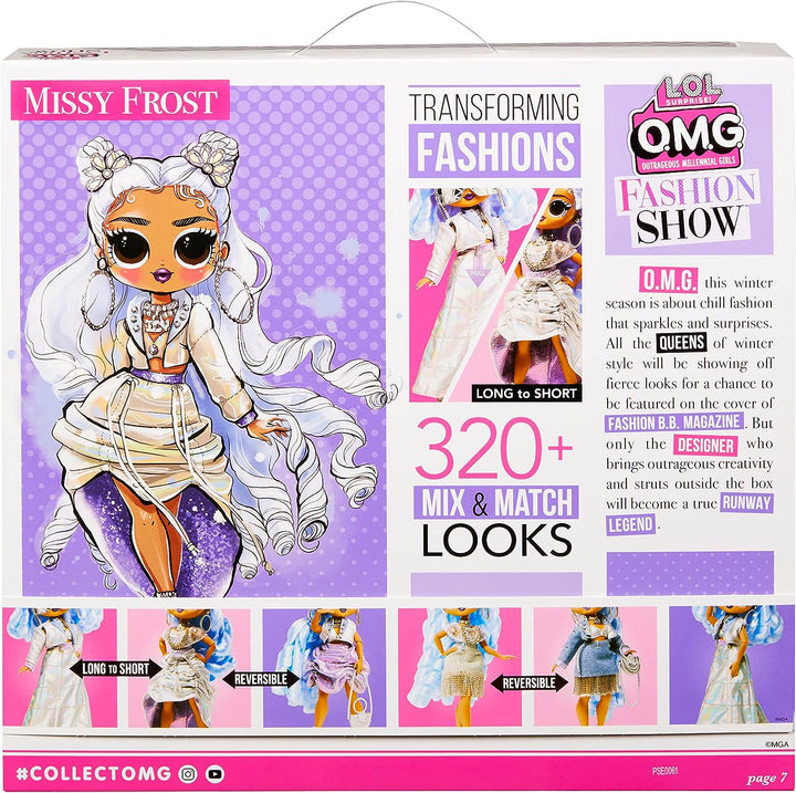 LOL Surprise OMG Fashion Show Style Edition Dolls - LAROSE - 10"/25cm Doll with 320+ Fashion Looks