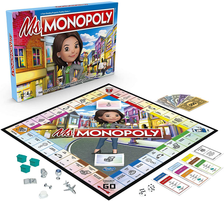 Jeu de société Ms Monopoly ; Premier jeu où les femmes font plus que les hommes