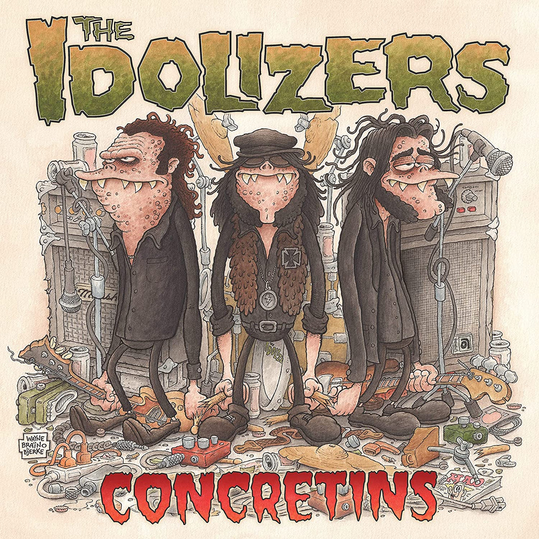 The Idolizers - CONCRETINS [Audio CD]