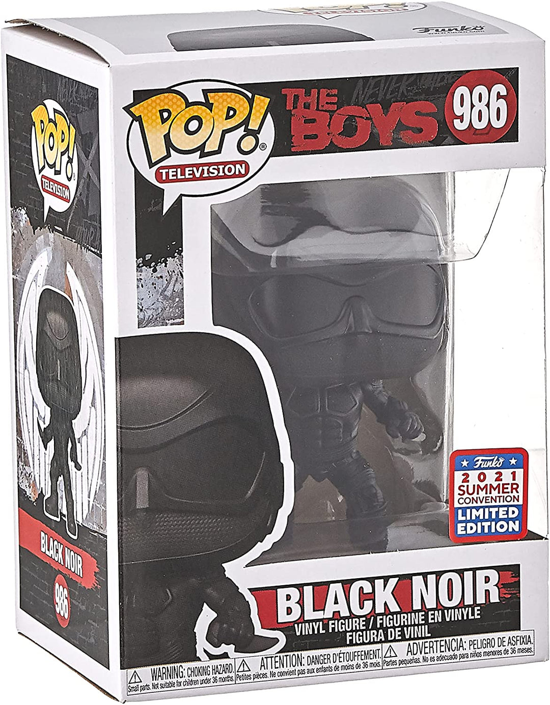 The Boys Black Noir Exclu Funko 48516 Pop! Vinyl Nr. 986