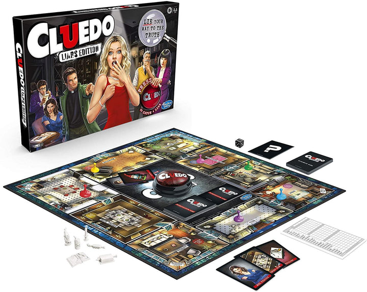 Cluedo Liars Edition Board Game Murder Mystery Game for Children - Yachew