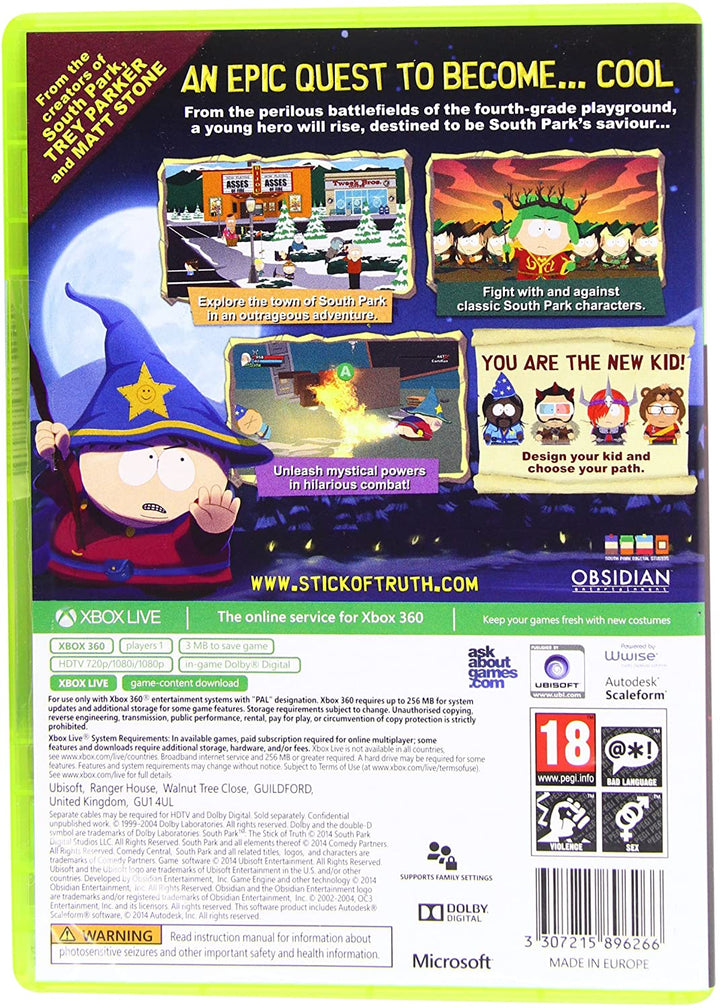 South Park The Stick Of Truth Classics Plus (Xbox 360)