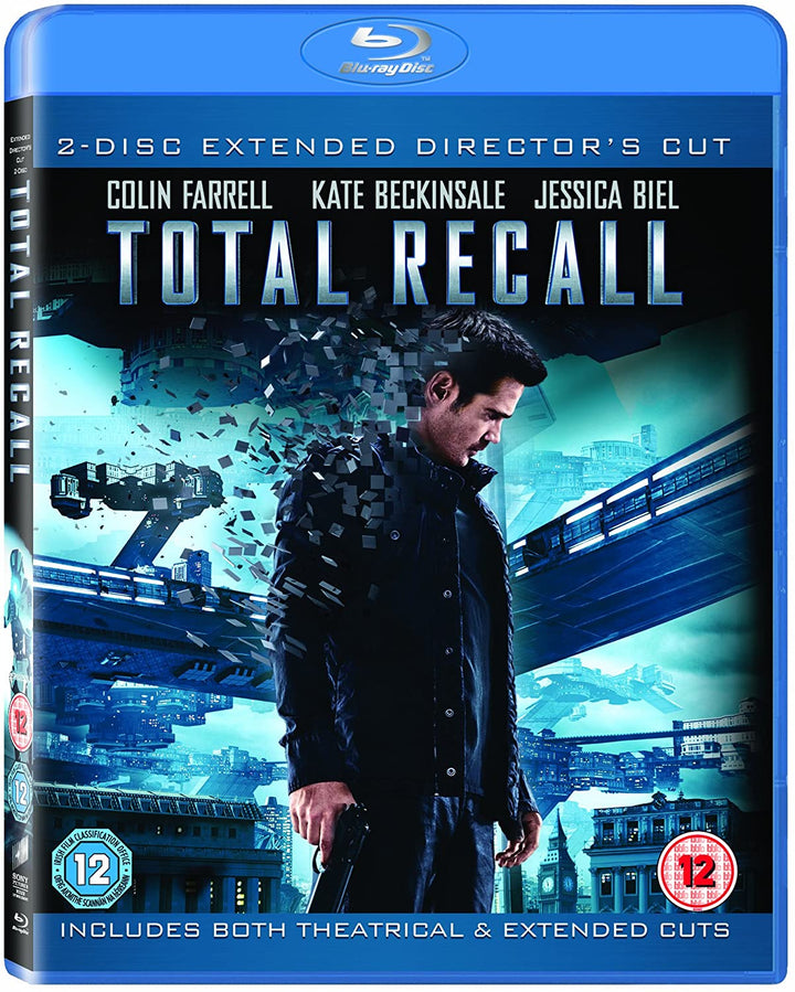 Total Recall [2012] [Region Free] – Action/Science-Fiction [Blu-ray]