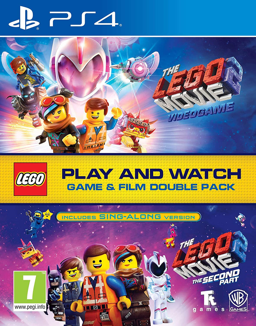 LEGO Movie 2 Game & Film Double Pack (PS4)