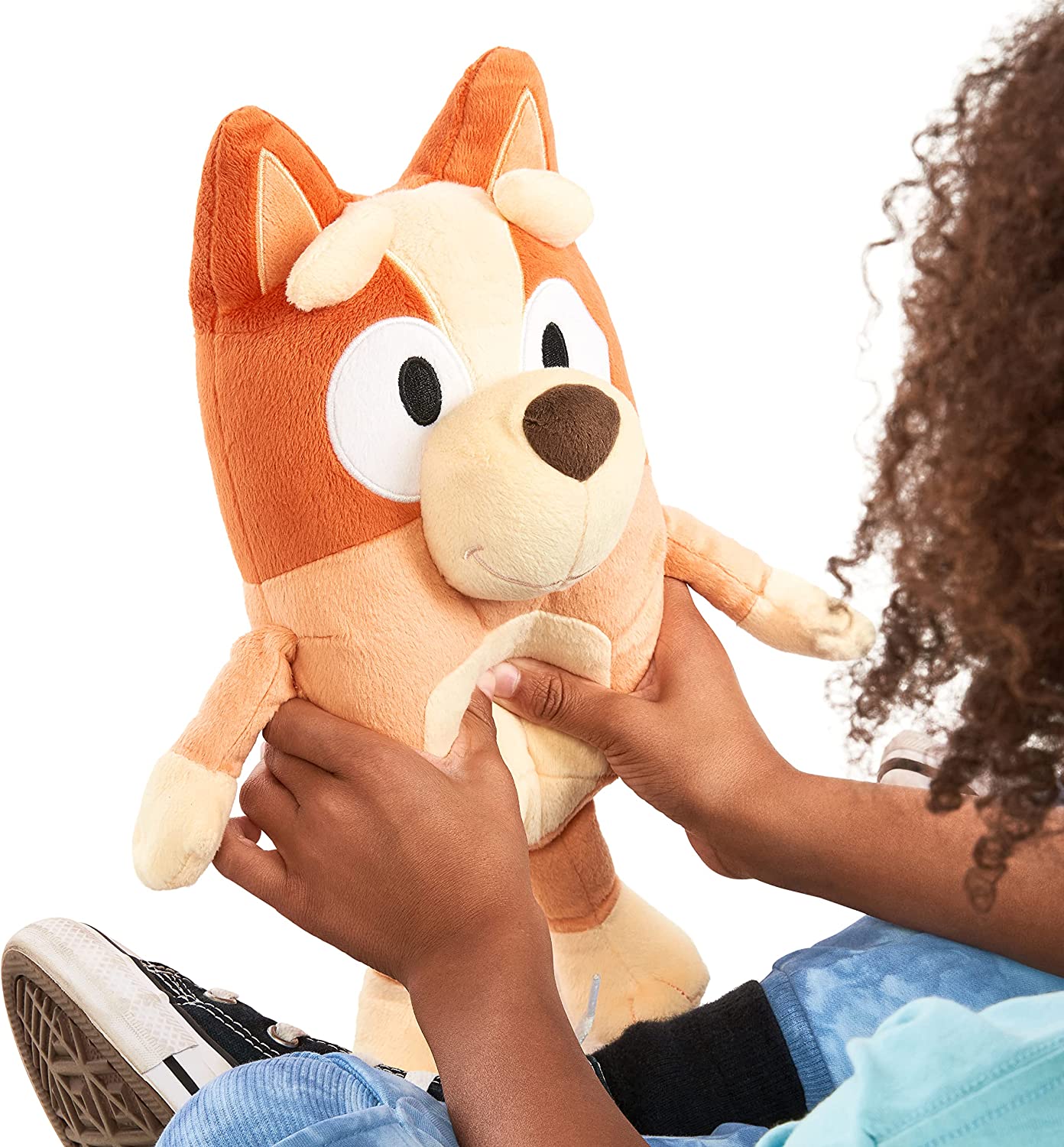 Talking Bingo 12" Plush - Interactive Sound Toy with Bluey Phrases & Theme Song 6