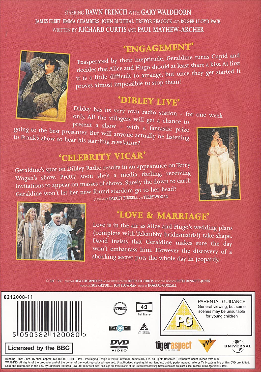 The Vicar of Dibley - The Complete Second Series - Love & Marriage [DVD]