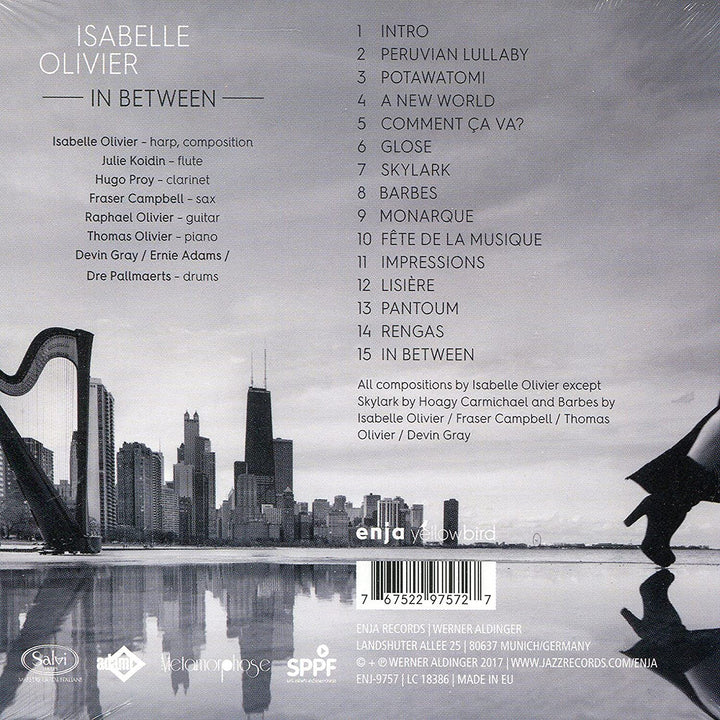 Isabelle Olivier - In Between [Audio CD]