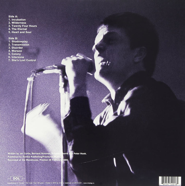 Joy Division  - Live in Preston, February 28 [Vinyl]