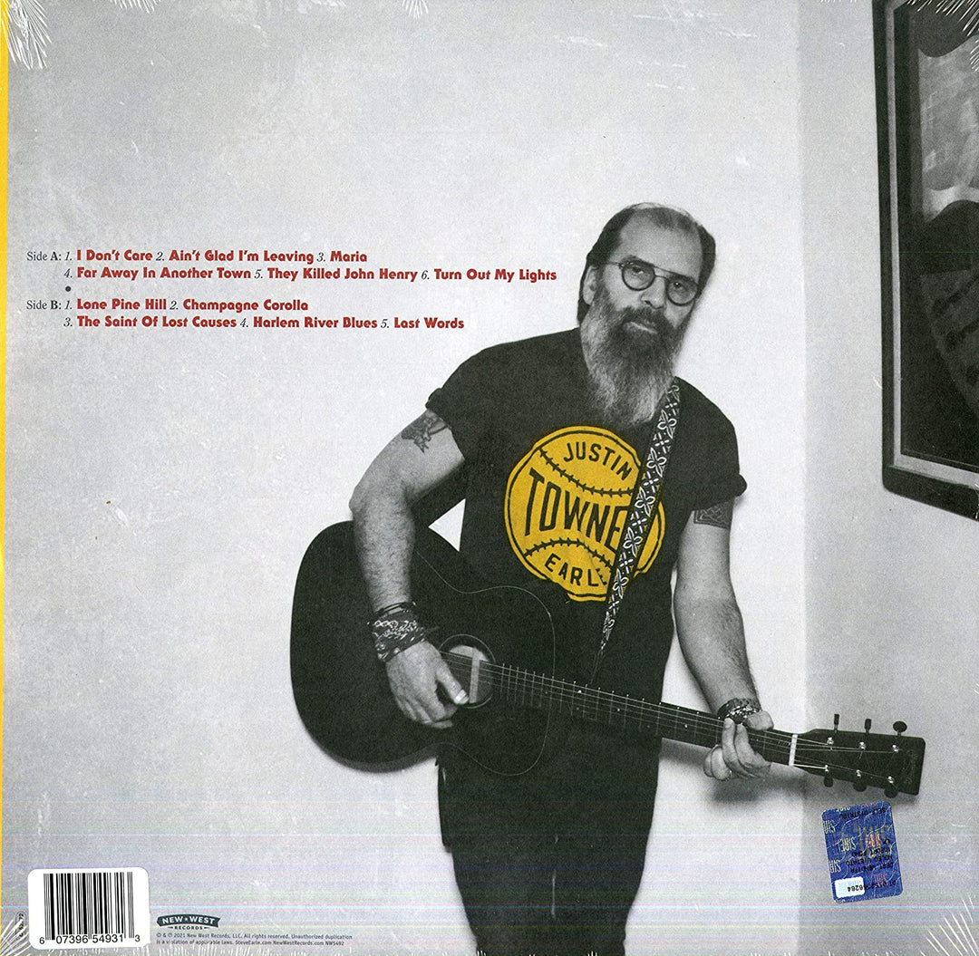 JT – Indie Exclusive – Steve Earle [VINYL]