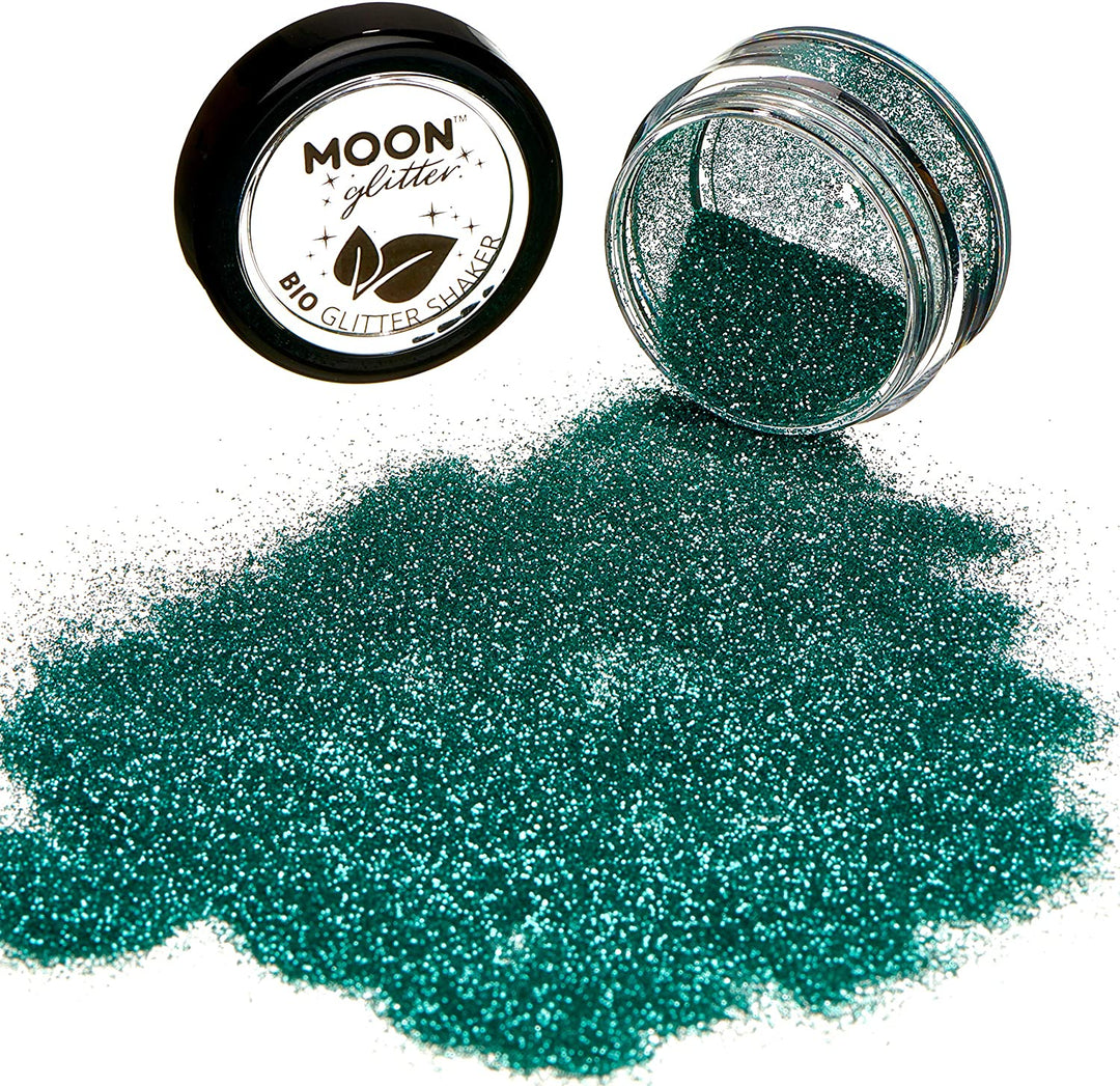 Moon Glitter Bio Glitter Shaker - Türkis - 5g